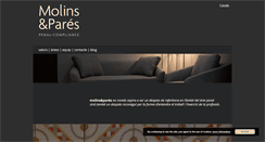 Desktop Screenshot of molinspares.com